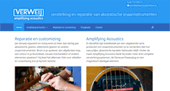 Desktop Screenshot of amplifyingacoustics.nl